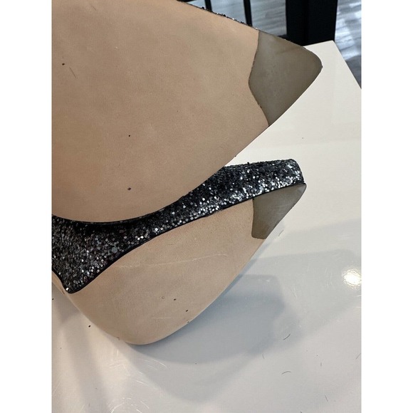 Rachel Roy Shoes - Womens Pewter Glitter Gardner Pumps Heels - Size 7.5 - Picture 12 of 15